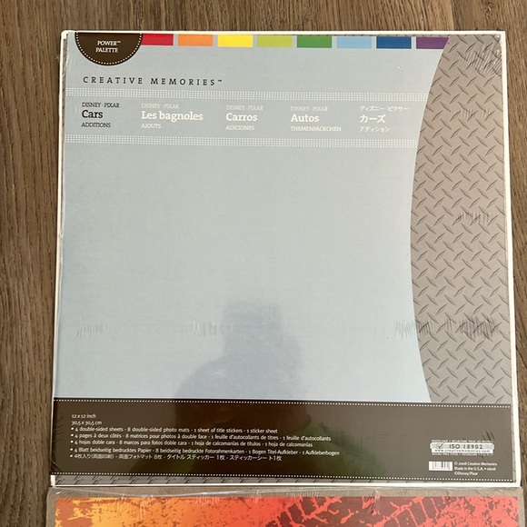 NWT Disney Pixar Cars & Disney Pixar Cruisin Cars Additions Sets, 12x12 - Picture 2 of 6